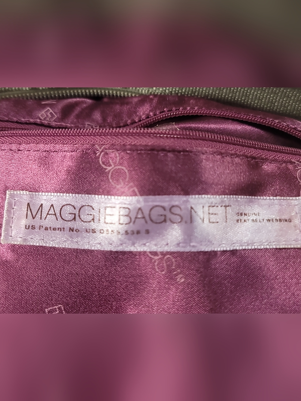 Maggie Bags Quilted Webbing Silver Women's Backpack – Sleek Daily Carry EUC - Picture 10 of 10